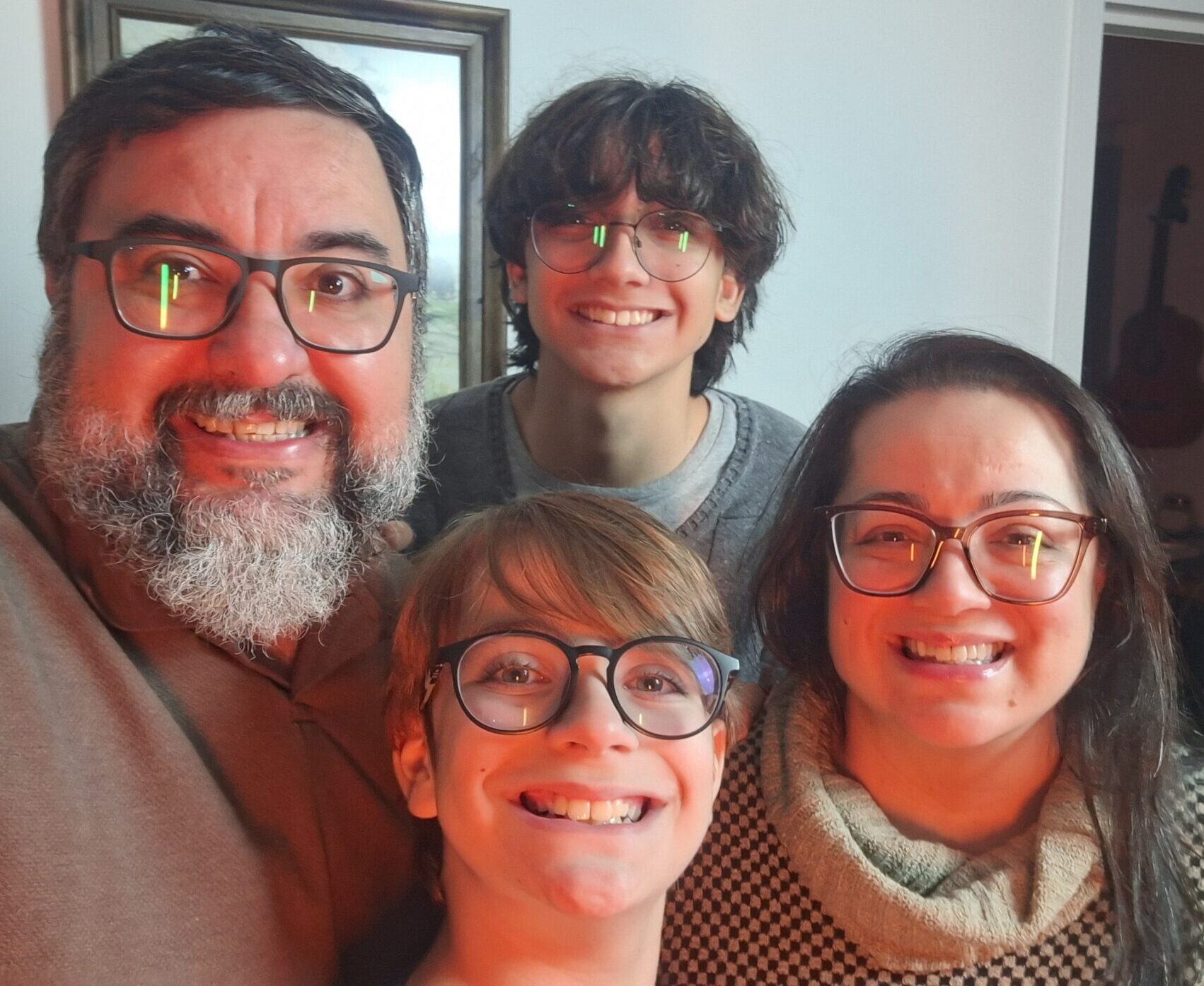 Pastor Ricardo Firagi com a família