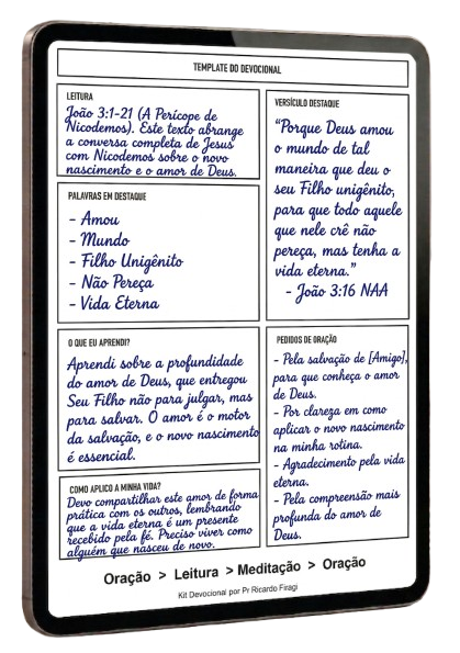 Template devocional